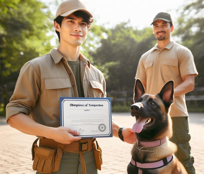 دوره آموزش مربیگری سگ همراه با مدرک بین المللی KCI