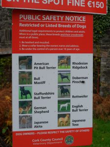 سگ هایی با محدود خاص کشور ایرلند
