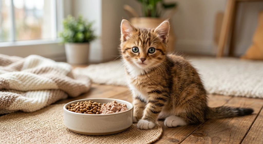 غذای مناسب برای بچه گربه